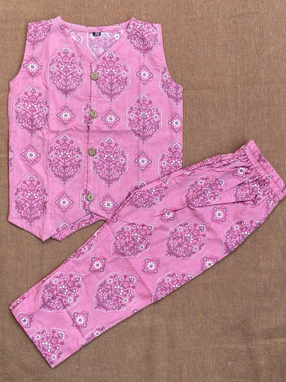 Indo Western Sleeveless Coords | 2yr to 9yrs | Trendy Outfits