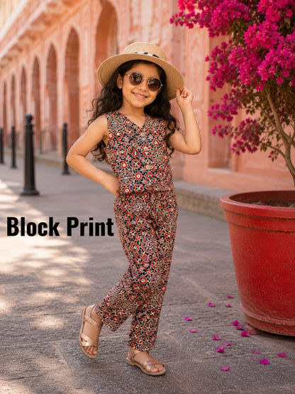 Indo Western Sleeveless Coords | 2yr to 9yrs | Trendy Outfits