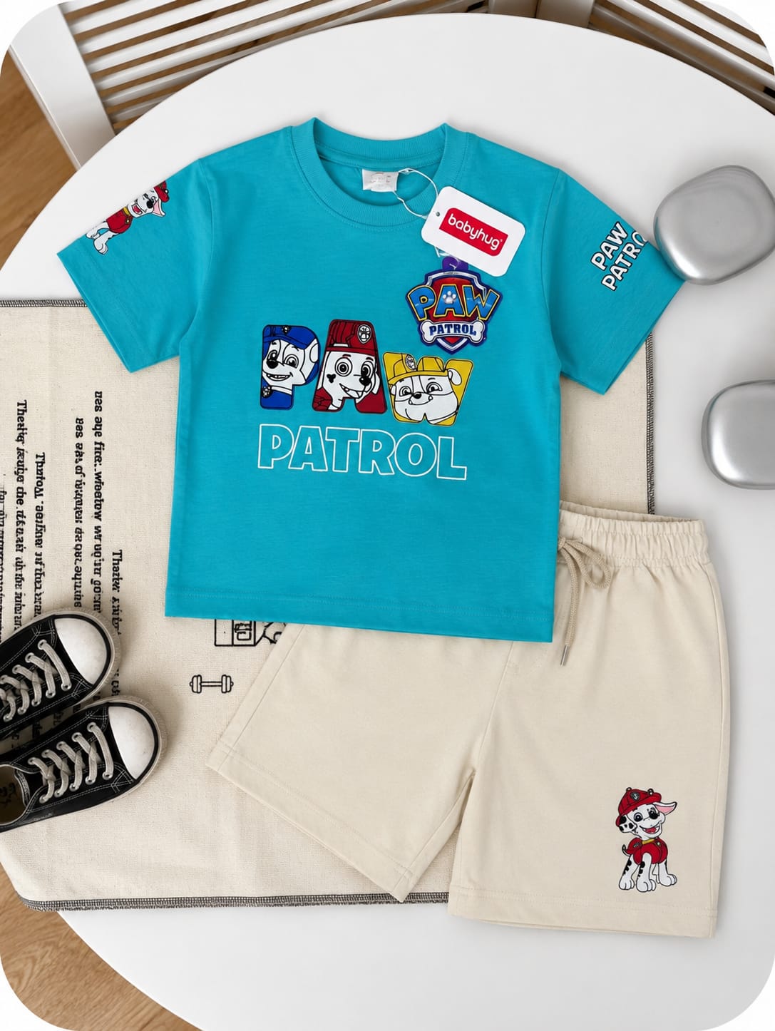 Boys Premium Cotton Summer Short Set | Half Sleeve T-Shirt & Shorts Combo