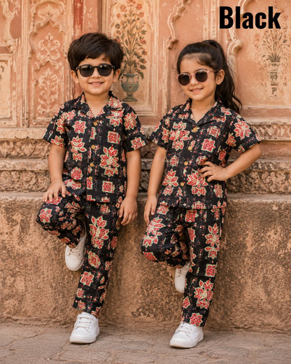 Pure Cotton unisex Coords - unisex | boys & girls 2 to 9yrs