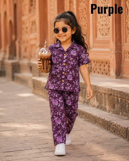 Pure Cotton unisex Coords - unisex | boys & girls 2 to 9yrs