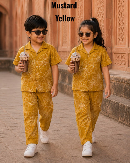Pure Cotton unisex Coords - unisex | boys & girls 2 to 9yrs