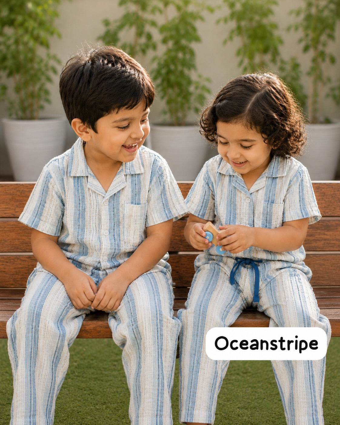 Cotton collar pyjama Sets | summer night suits 1yr to 5yrs