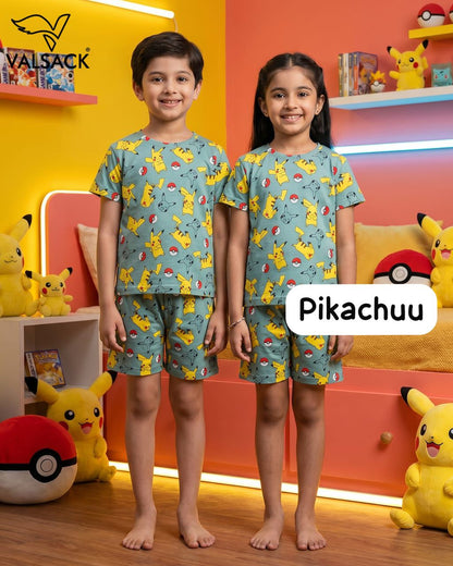 T-shirt & Short Sets boys and girls for 2-8yrs | Pure Cotton, Soft feels