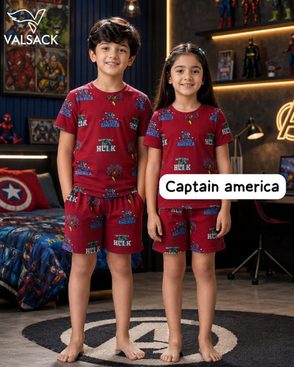 T-shirt & Short Sets boys and girls for 2-8yrs | Pure Cotton, Soft feels