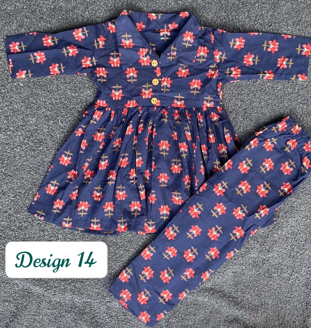 Summer Cotton Coords for Girls |1-2yrs size |Size 20 | Pure Aesthetic collection