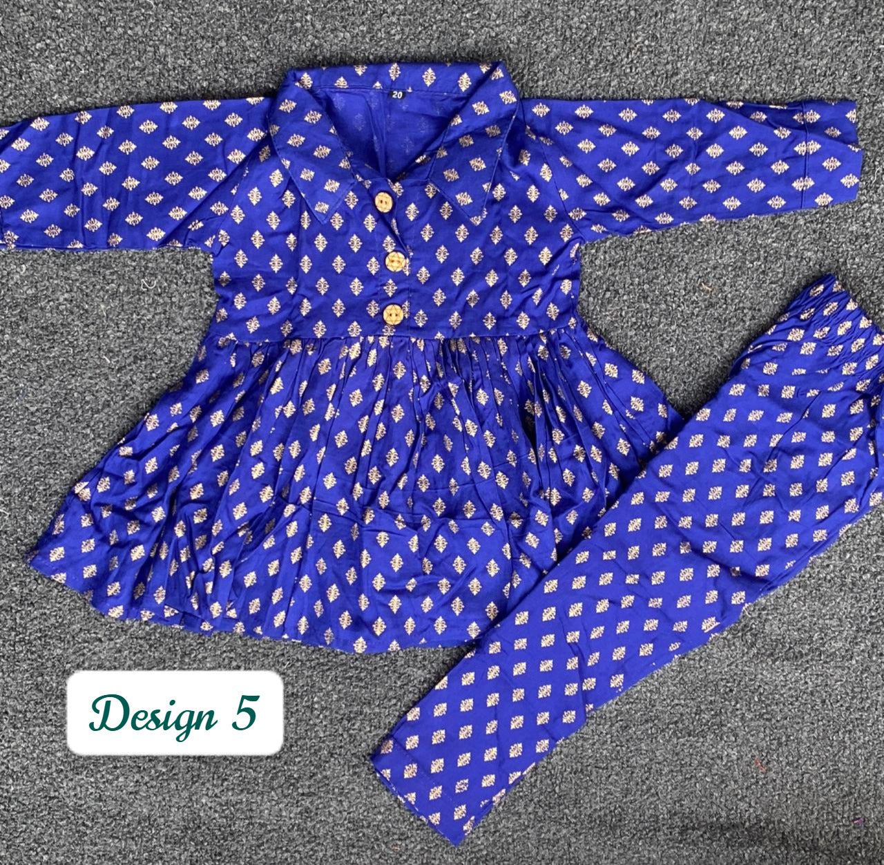 Summer Cotton Coords for Girls |1-2yrs size |Size 20 | Pure Aesthetic collection
