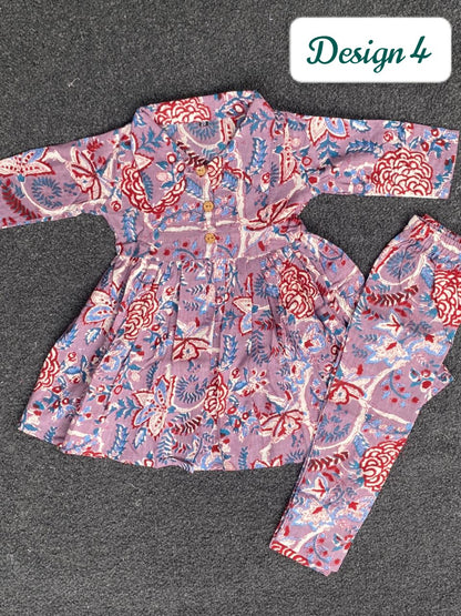 Summer Cotton Coords for Girls |1-2yrs size |Size 20 | Pure Aesthetic collection
