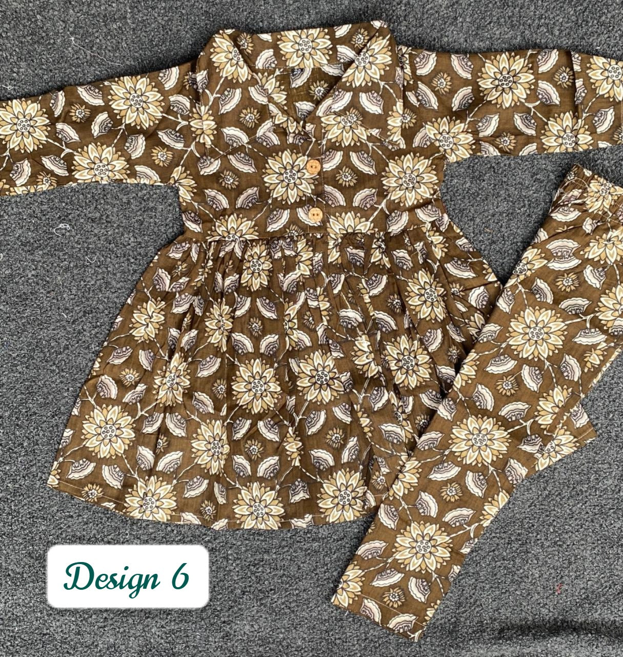 Summer Cotton Coords for Girls |1-2yrs size |Size 20 | Pure Aesthetic collection
