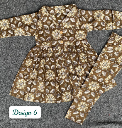Summer Cotton Coords for Girls |1-2yrs size |Size 20 | Pure Aesthetic collection
