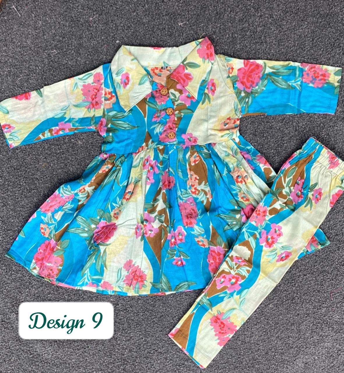 Summer Cotton Coords for Girls |1-2yrs size |Size 20 | Pure Aesthetic collection
