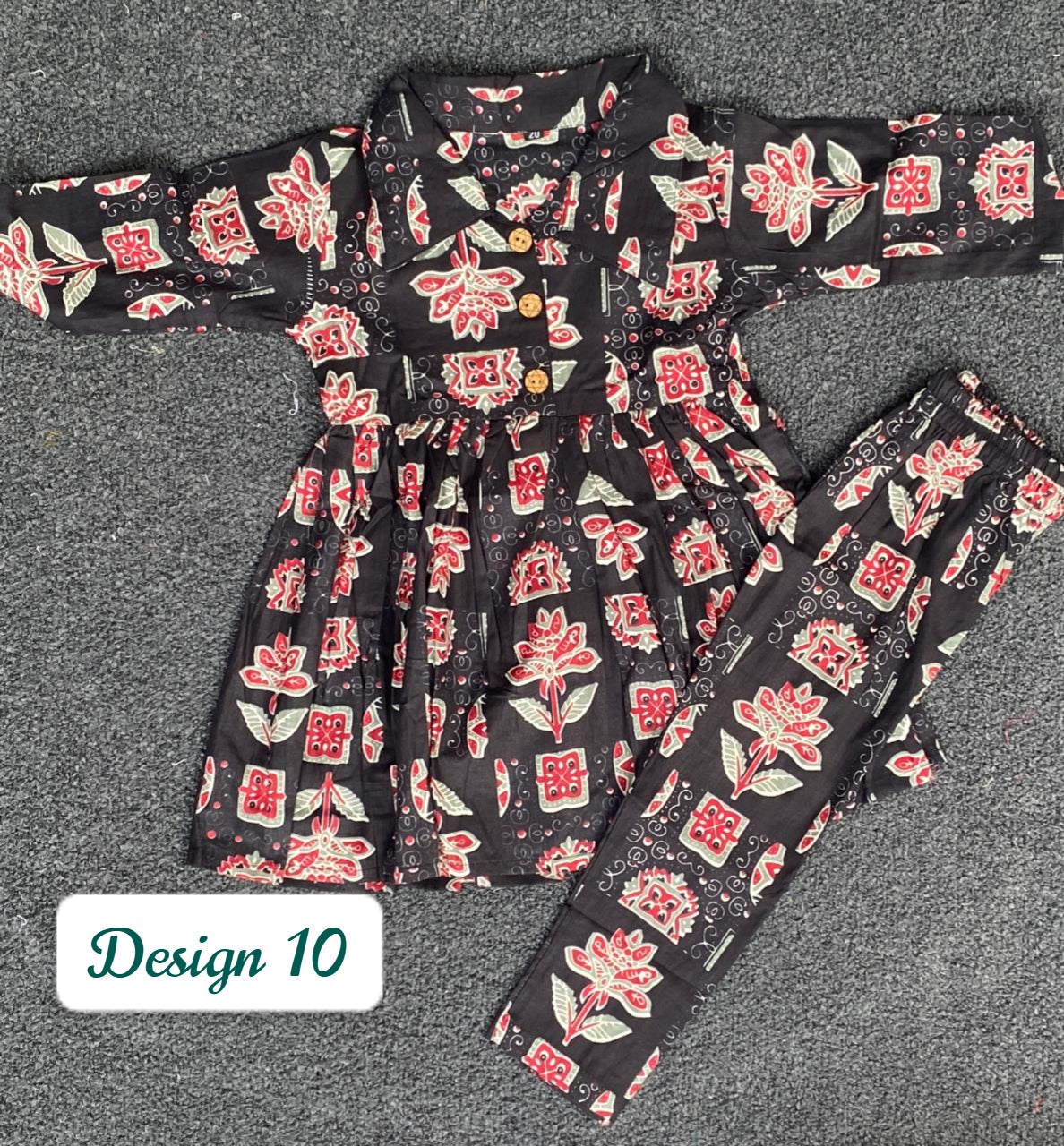 Summer Cotton Coords for Girls |1-2yrs size |Size 20 | Pure Aesthetic collection