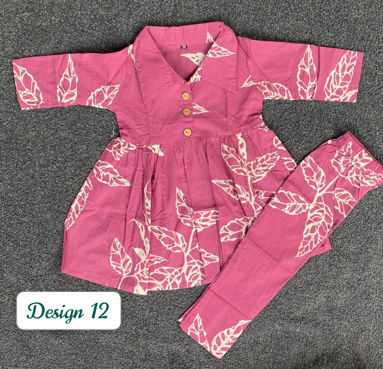 Summer Cotton Coords for Girls |1-2yrs size |Size 20 | Pure Aesthetic collection
