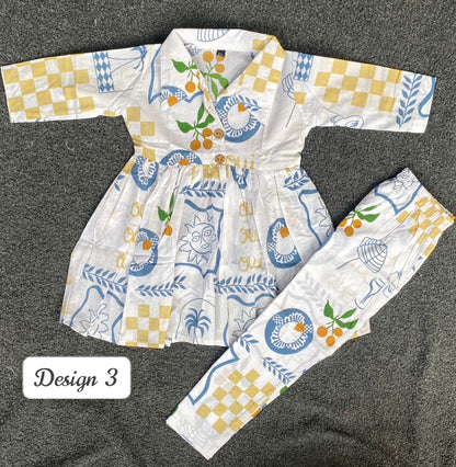 Summer Cotton Coords for Girls |2-3yrs size |Size 22 | Pure Aesthetic collection