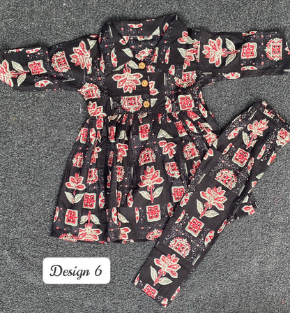 Summer Cotton Coords for Girls |2-3yrs size |Size 22 | Pure Aesthetic collection