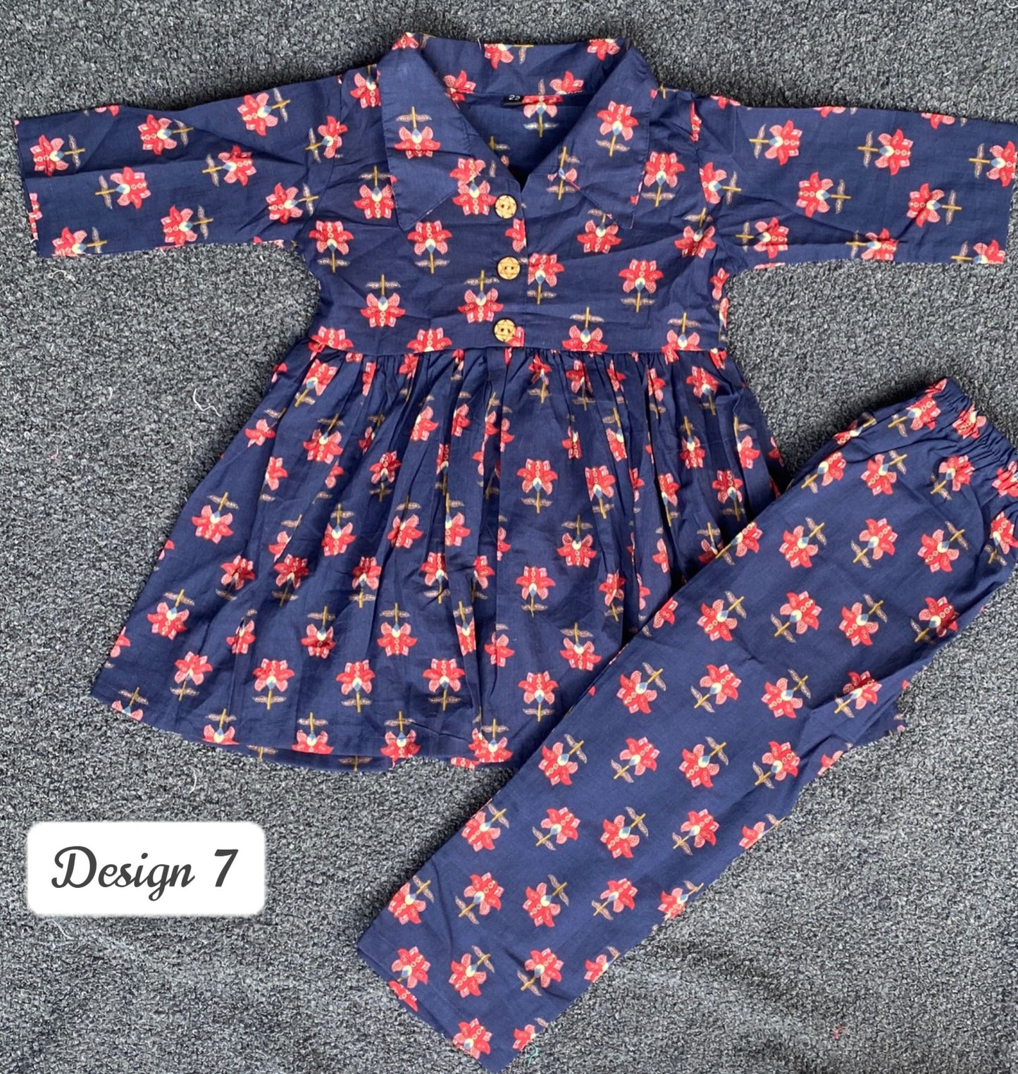 Summer Cotton Coords for Girls |2-3yrs size |Size 22 | Pure Aesthetic collection