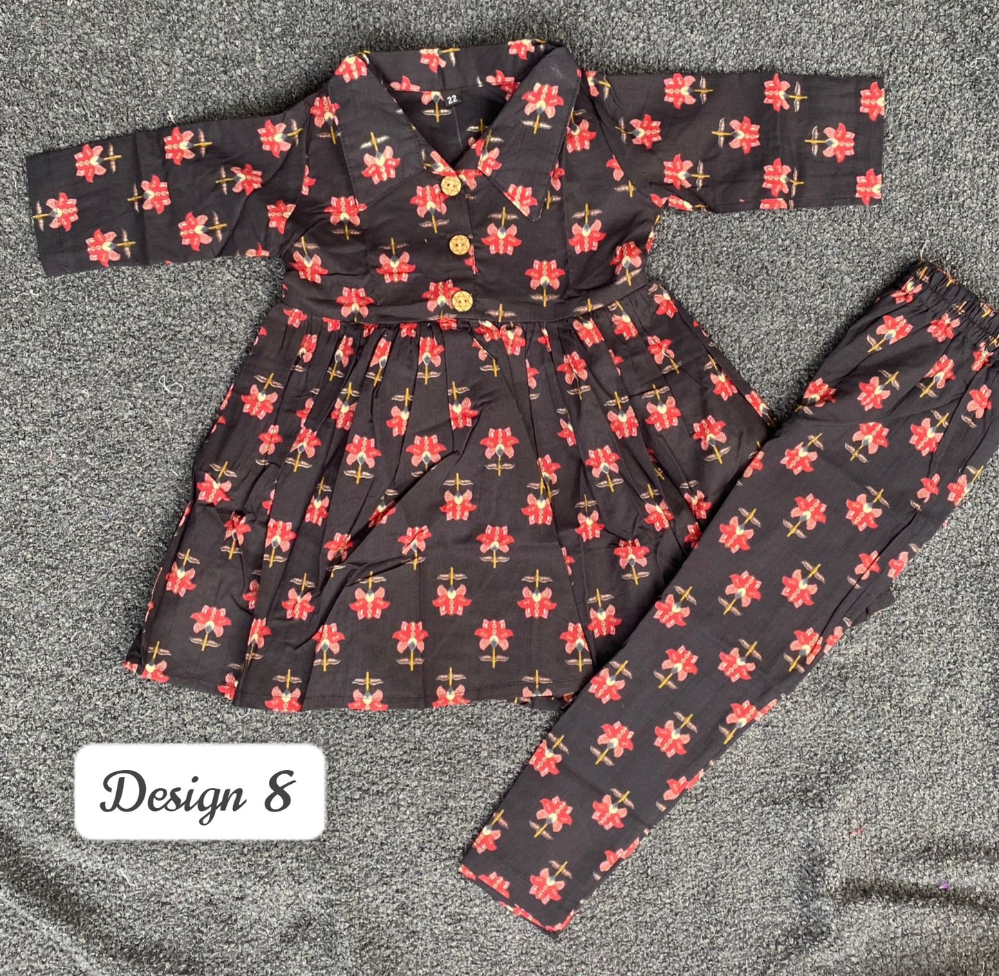 Summer Cotton Coords for Girls |2-3yrs size |Size 22 | Pure Aesthetic collection