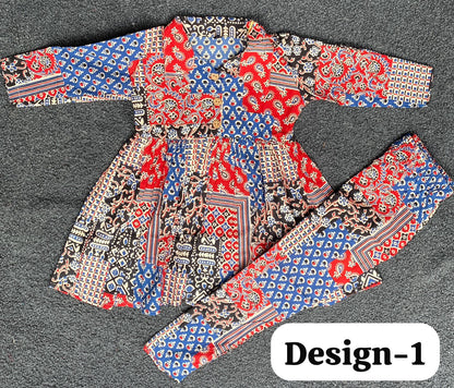 Summer Cotton Coords for Girls |3-4yrs size |Size 24 | Pure Aesthetic collection