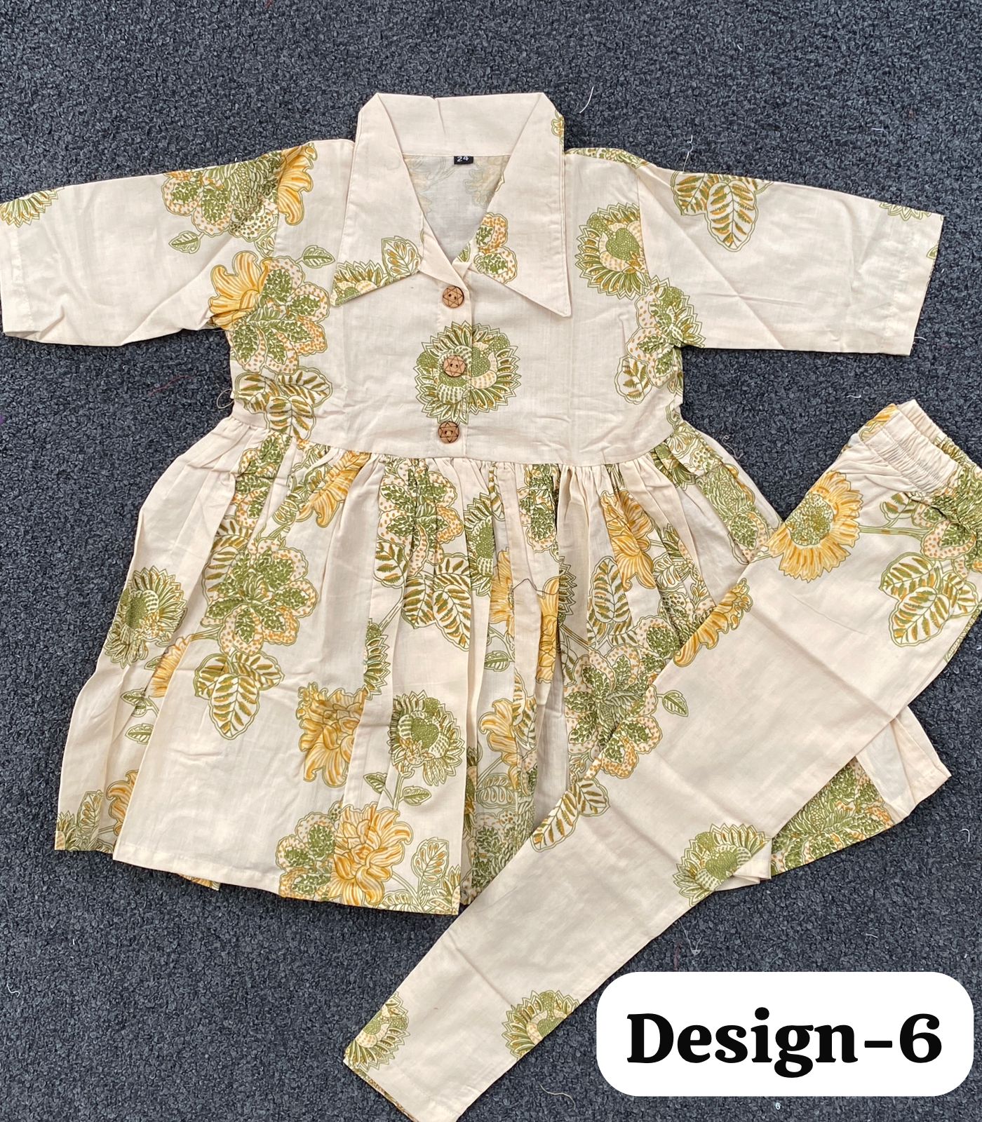 Summer Cotton Coords for Girls |3-4yrs size |Size 24 | Pure Aesthetic collection