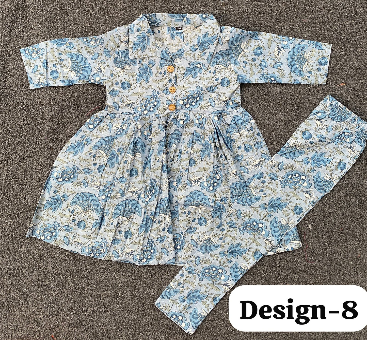 Summer Cotton Coords for Girls |3-4yrs size |Size 24 | Pure Aesthetic collection