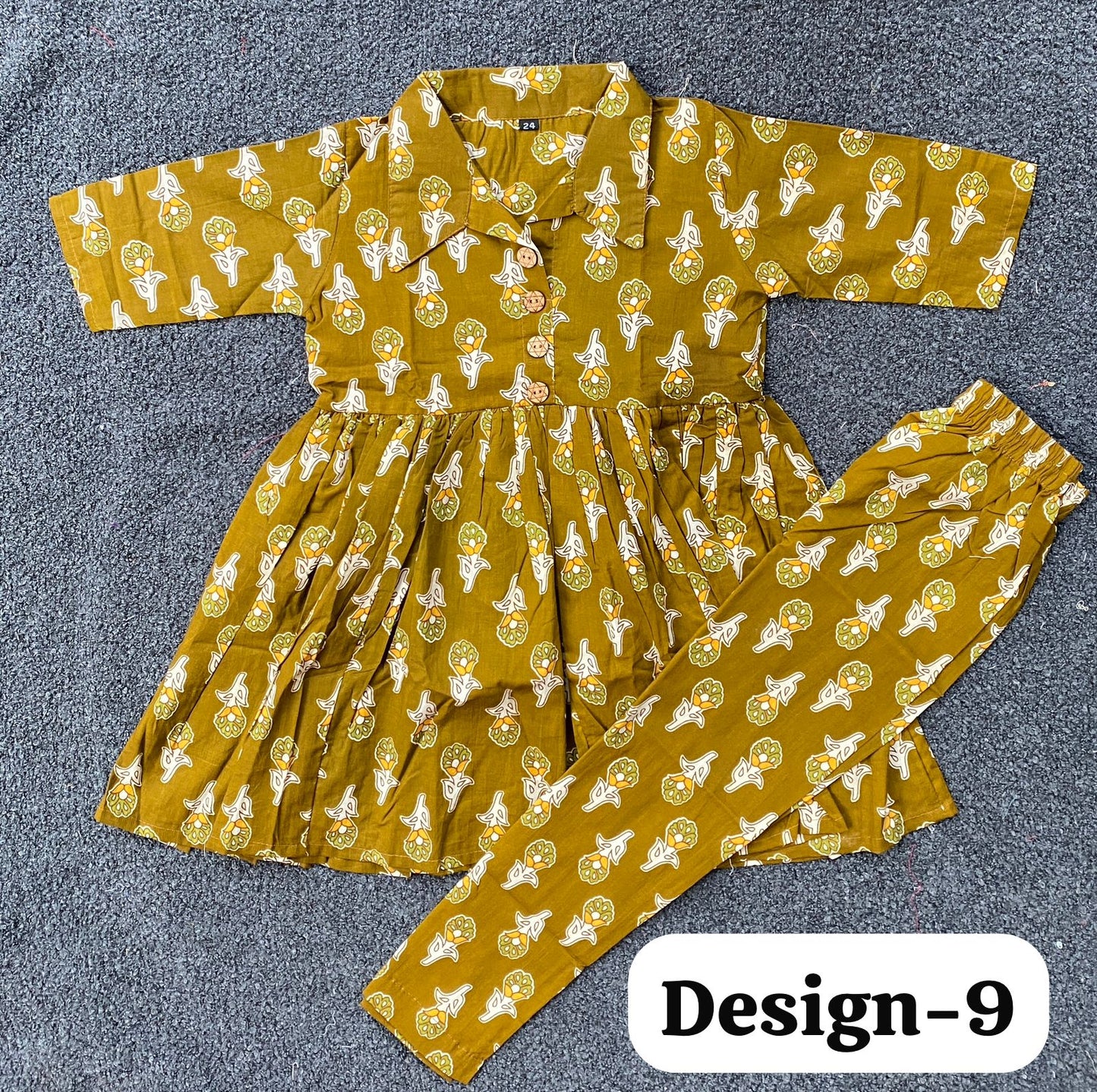 Summer Cotton Coords for Girls |3-4yrs size |Size 24 | Pure Aesthetic collection