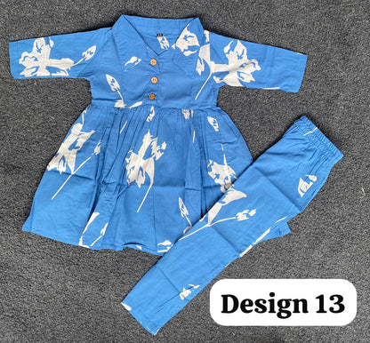 Summer Cotton Coords for Girls |3-4yrs size |Size 24 | Pure Aesthetic collection