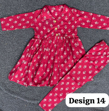 Summer Cotton Coords for Girls |3-4yrs size |Size 24 | Pure Aesthetic collection