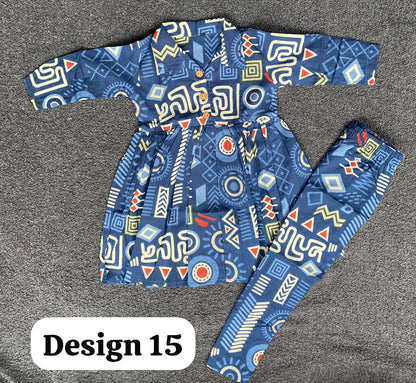 Summer Cotton Coords for Girls |3-4yrs size |Size 24 | Pure Aesthetic collection