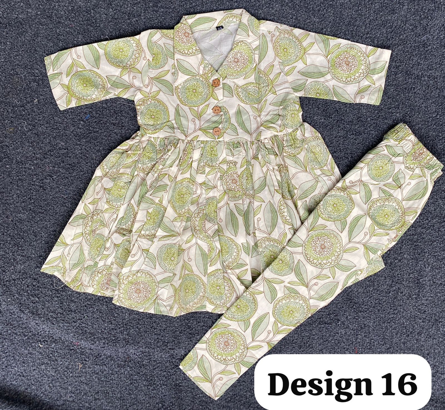 Summer Cotton Coords for Girls |3-4yrs size |Size 24 | Pure Aesthetic collection
