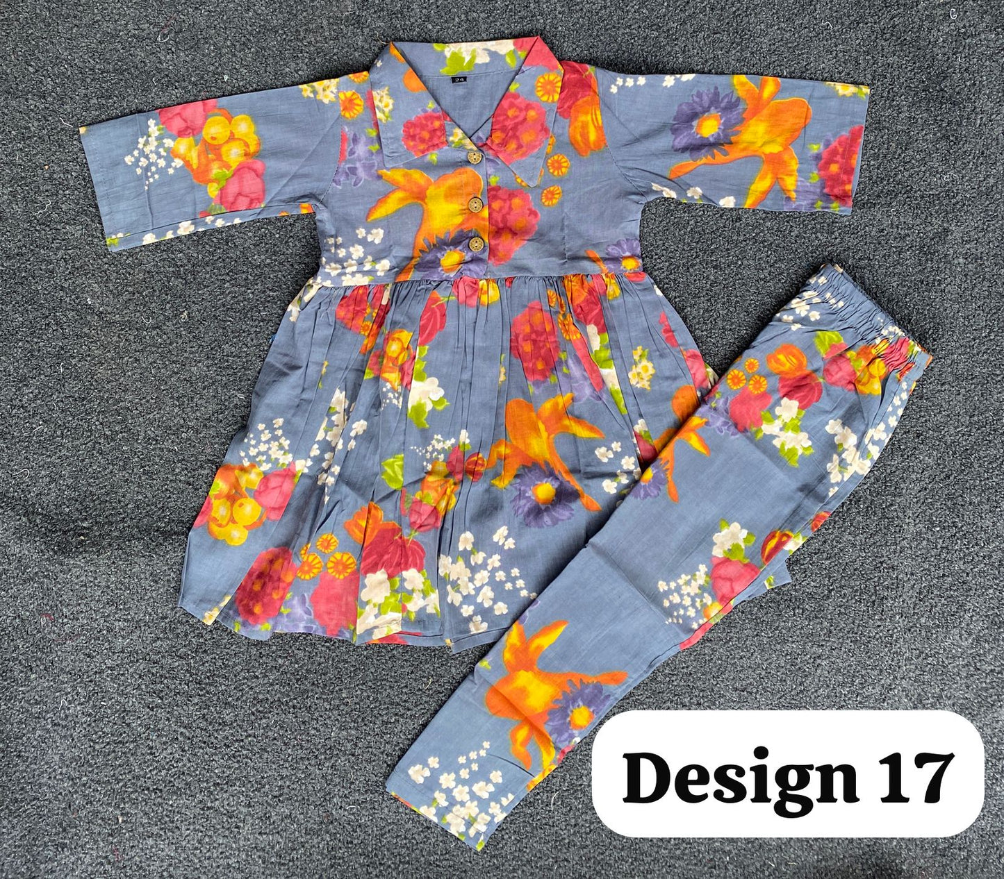 Summer Cotton Coords for Girls |3-4yrs size |Size 24 | Pure Aesthetic collection