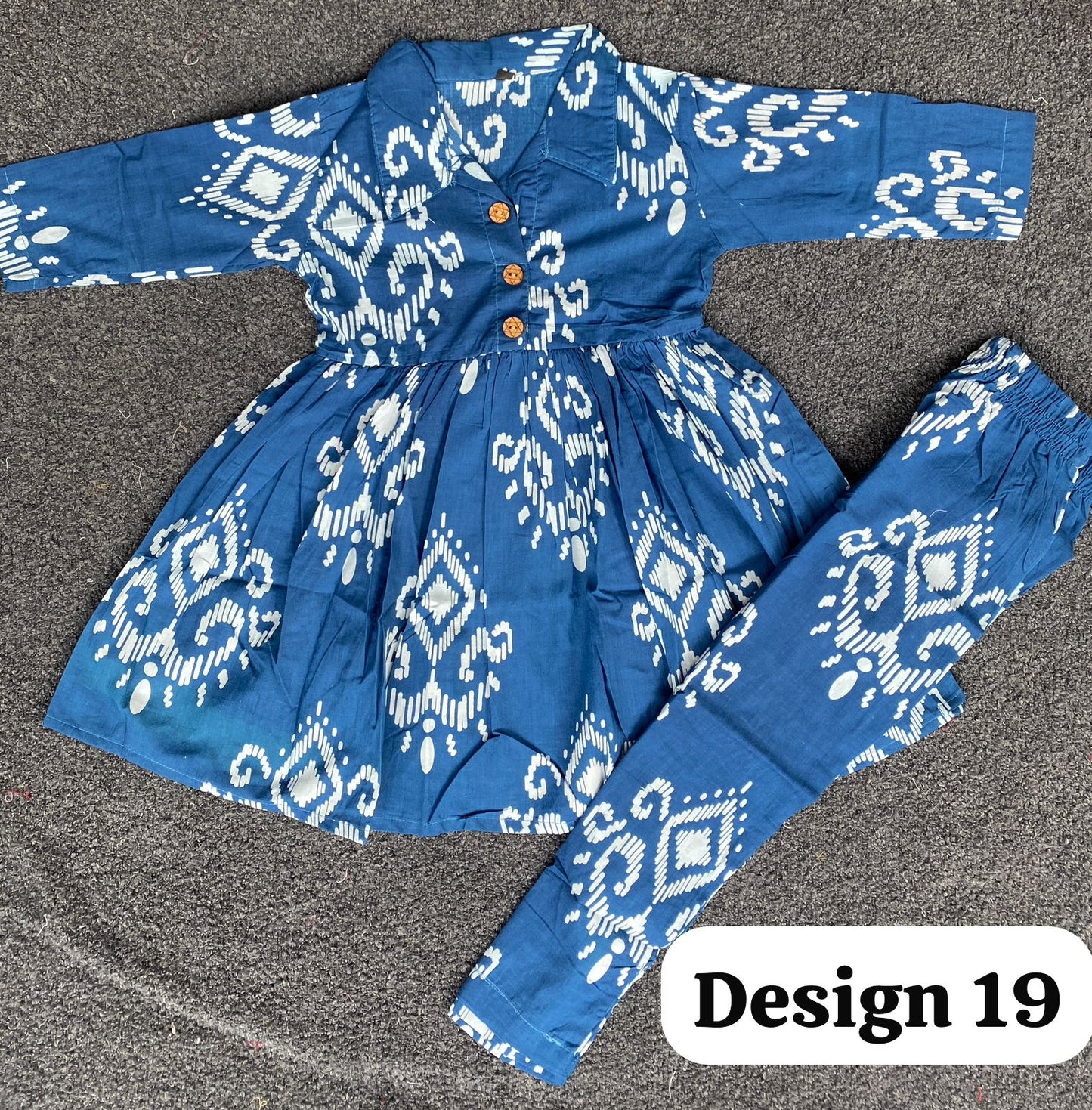 Summer Cotton Coords for Girls |3-4yrs size |Size 24 | Pure Aesthetic collection