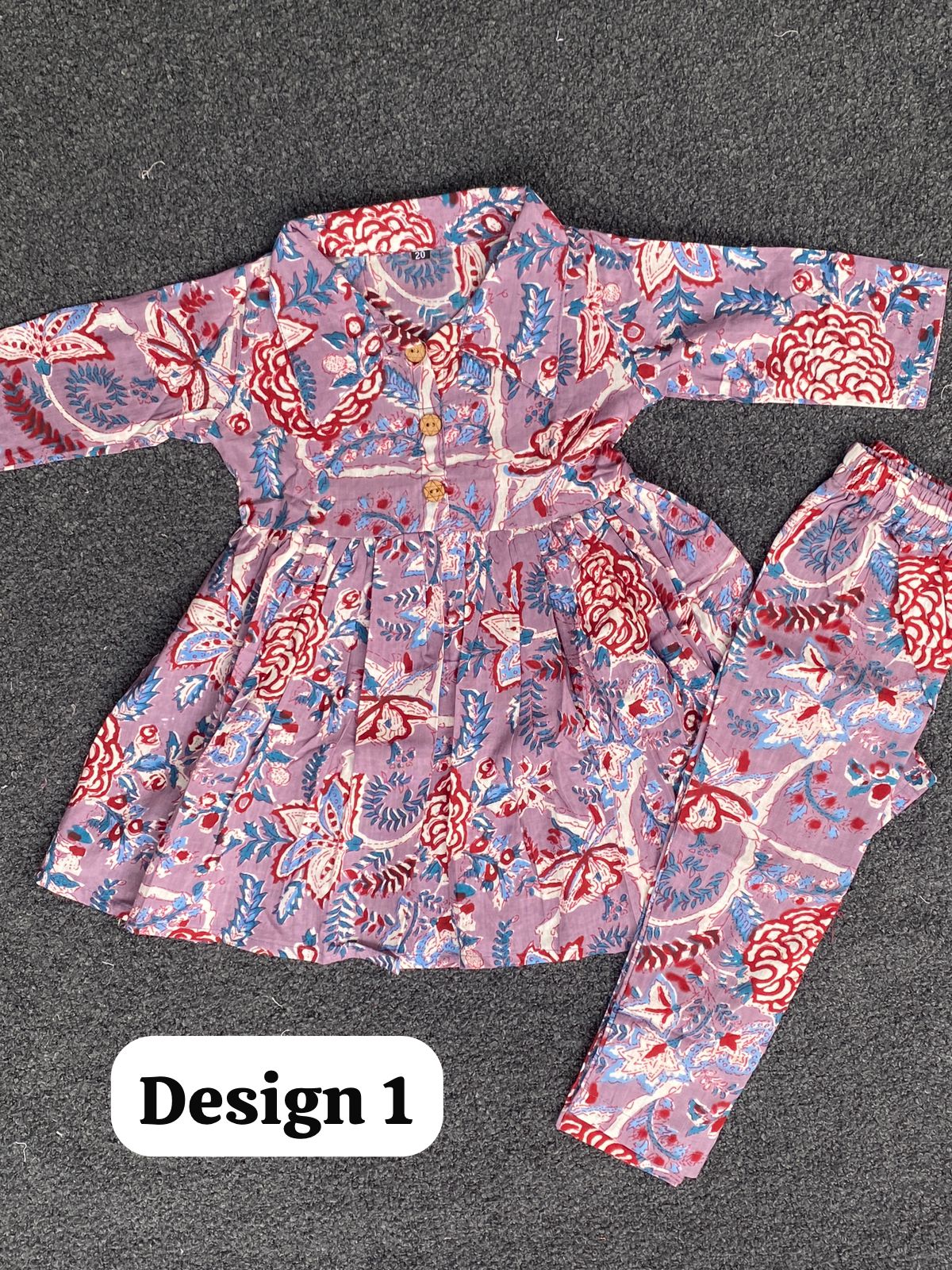 Summer Cotton Coords for Girls |5-6yrs size |Size 26 | Pure Aesthetic collection