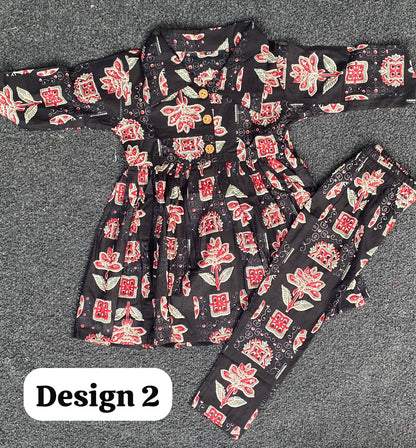 Summer Cotton Coords for Girls |5-6yrs size |Size 26 | Pure Aesthetic collection