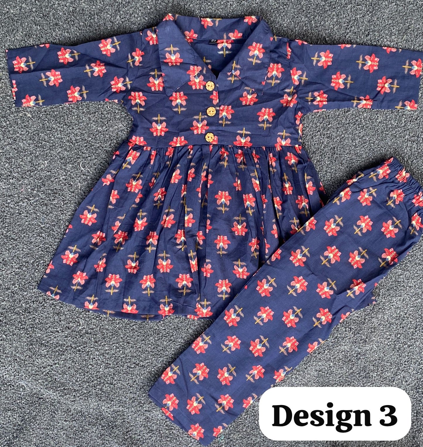 Summer Cotton Coords for Girls |5-6yrs size |Size 26 | Pure Aesthetic collection