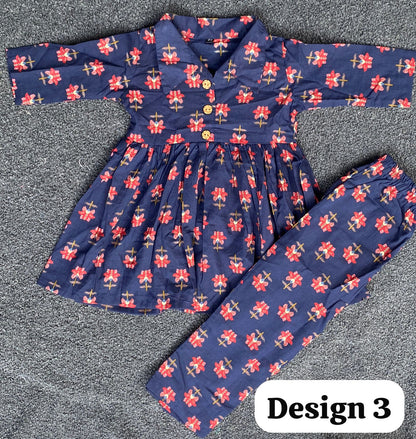 Summer Cotton Coords for Girls |5-6yrs size |Size 26 | Pure Aesthetic collection