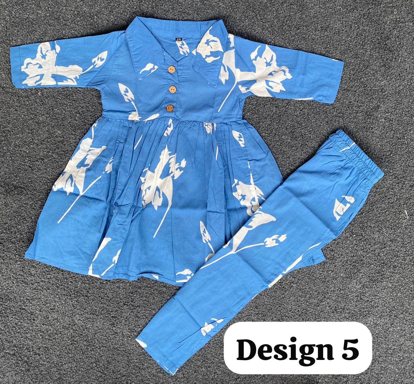 Summer Cotton Coords for Girls |5-6yrs size |Size 26 | Pure Aesthetic collection