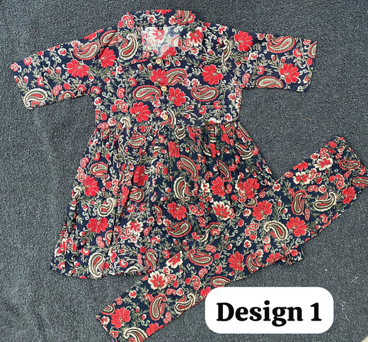 Summer Cotton Coords for Girls |9-10yrs size |Size 30 | Pure Aesthetic collection