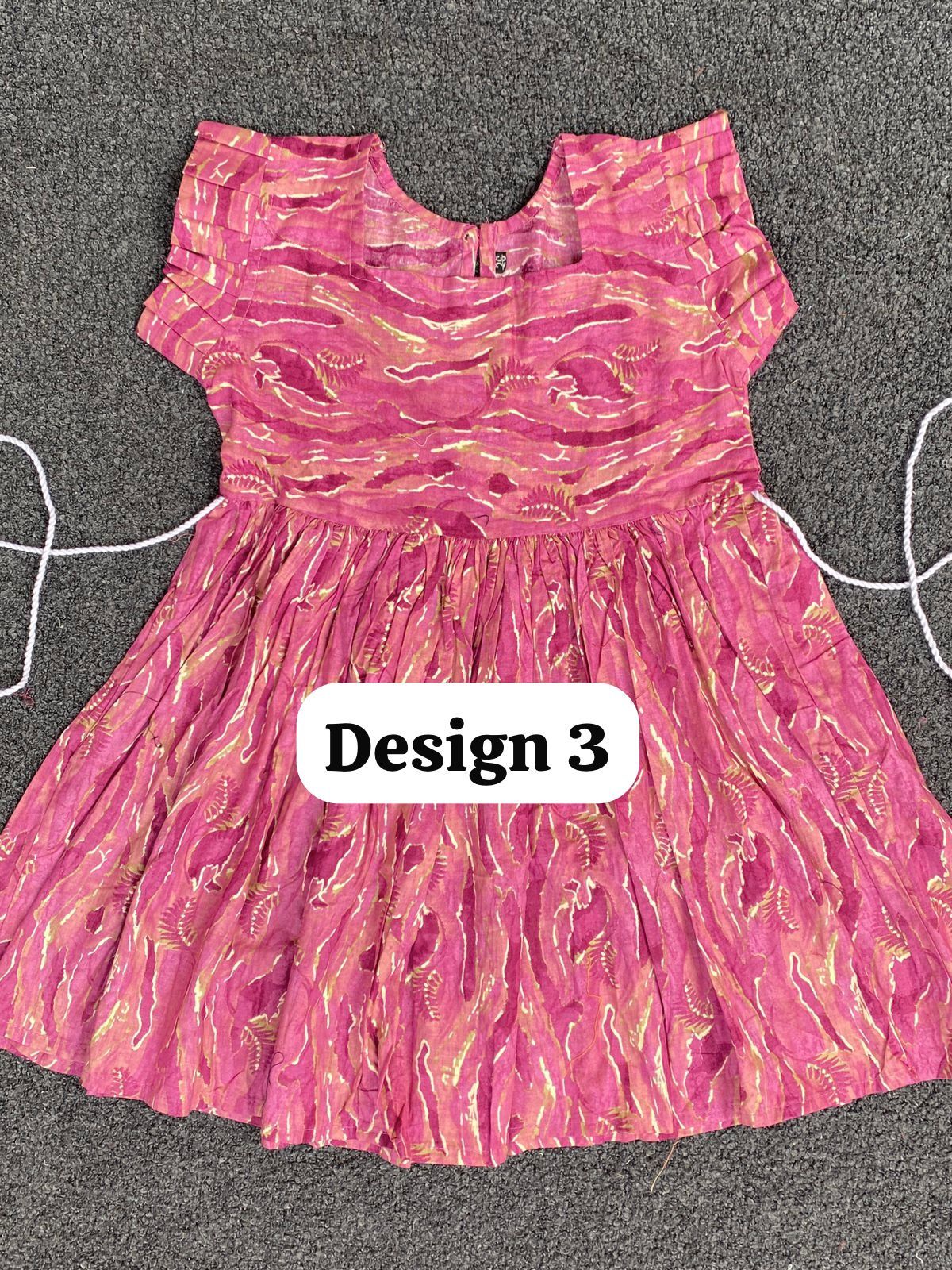Pure cotton frill sleeve frocks| jaipuri frocks| 5-6y| size 26