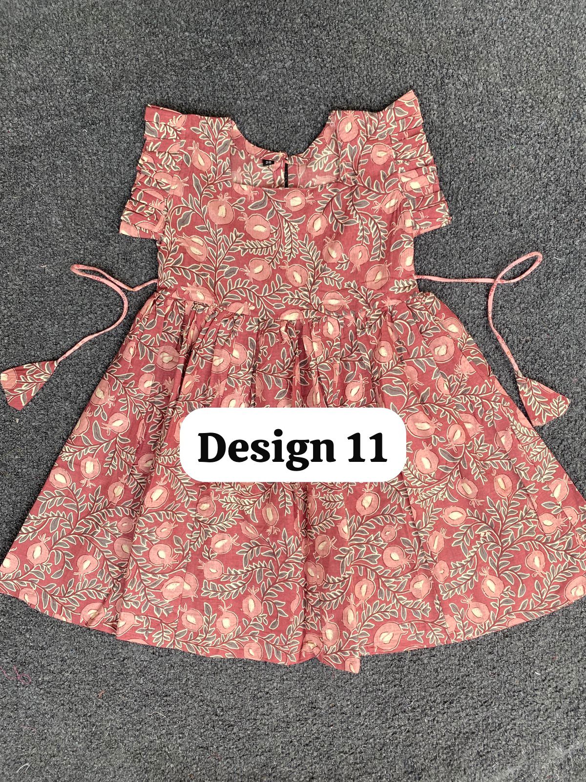 Pure cotton frill sleeve frocks| jaipuri frocks| 5-6y| size 26