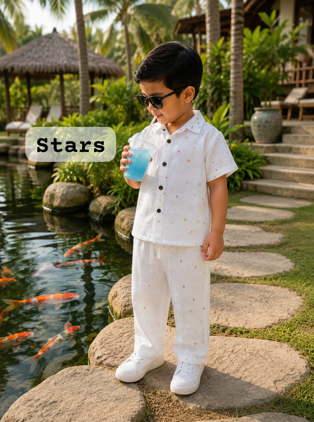 Boys Muslin coord sets| summer boys full pant sets | 6m to 5yrs