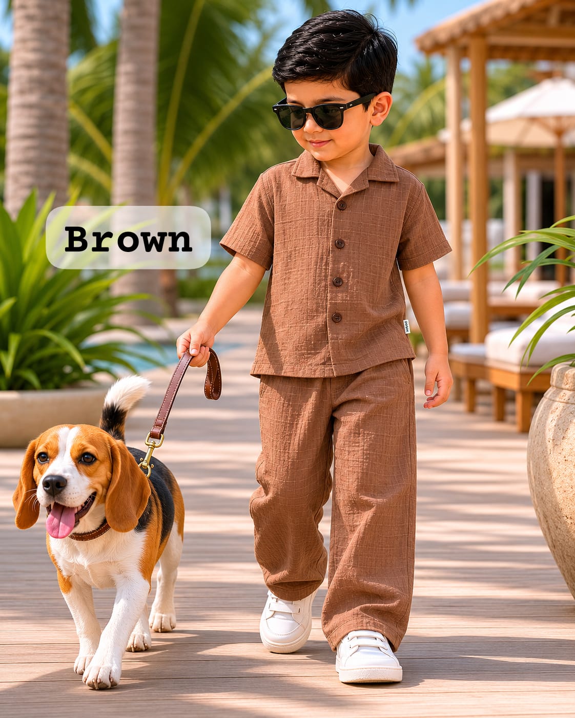 Boys Muslin coord sets| summer boys full pant sets | 6m to 5yrs