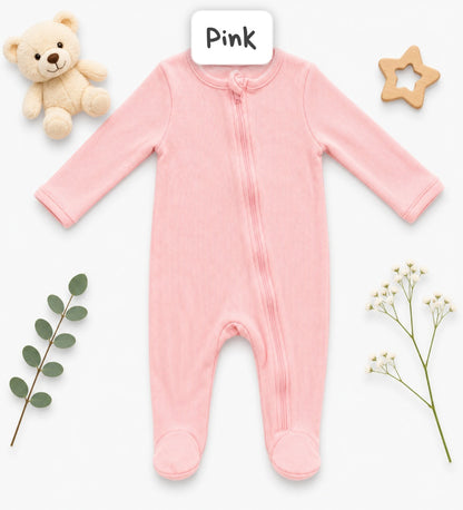 Footed Rompers-3-6months