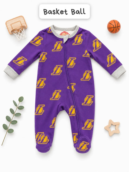 Footed Rompers-3-6months
