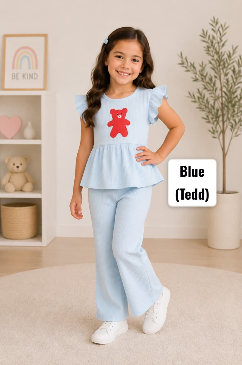 3D Applique Coord Sets | 2yrs to 8yrs | Limited Edition