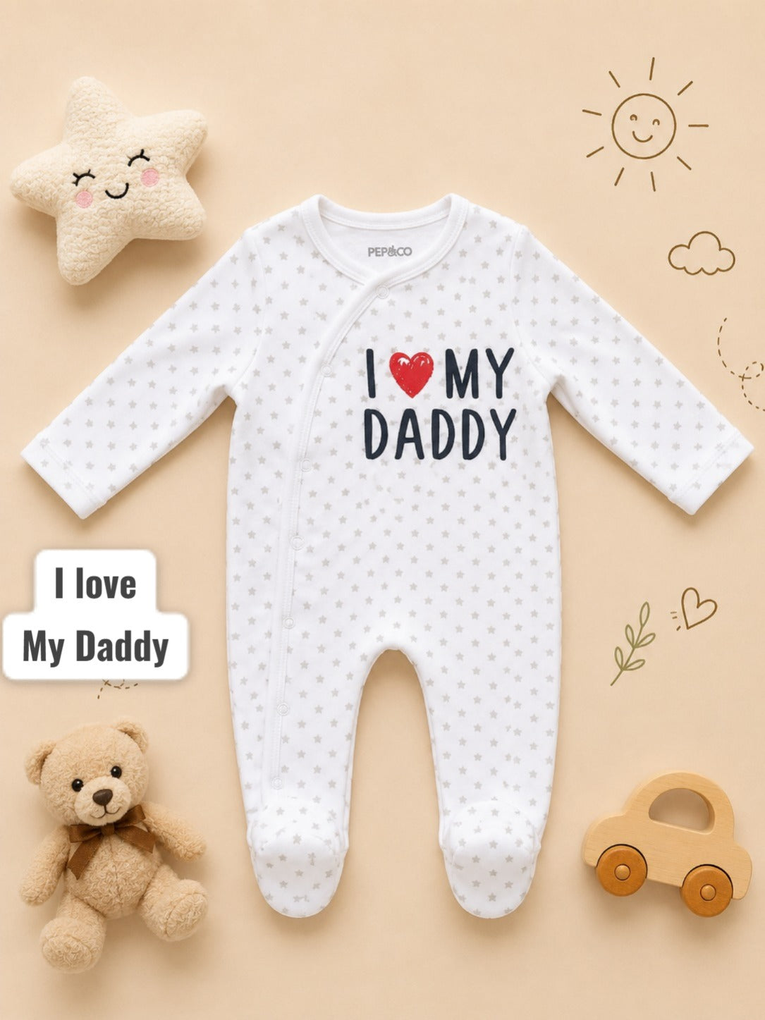 Footed Rompers |sleepsuits- 0-3 Months