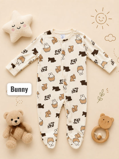 Footed Rompers|sleepsuits -6-9 Months