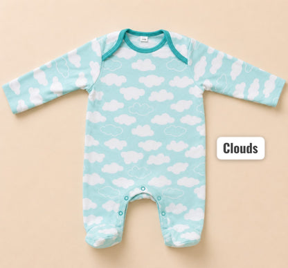 Footed Rompers|sleepsuits -6-9 Months