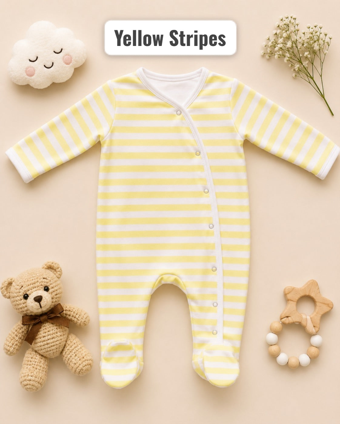 Footed Rompers| sleepsuits -3-6months