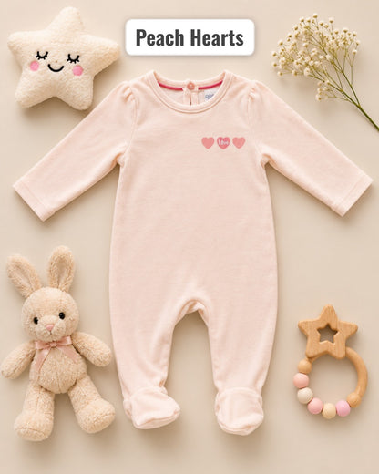 Footed Rompers sleepsuit- 12-18 Months