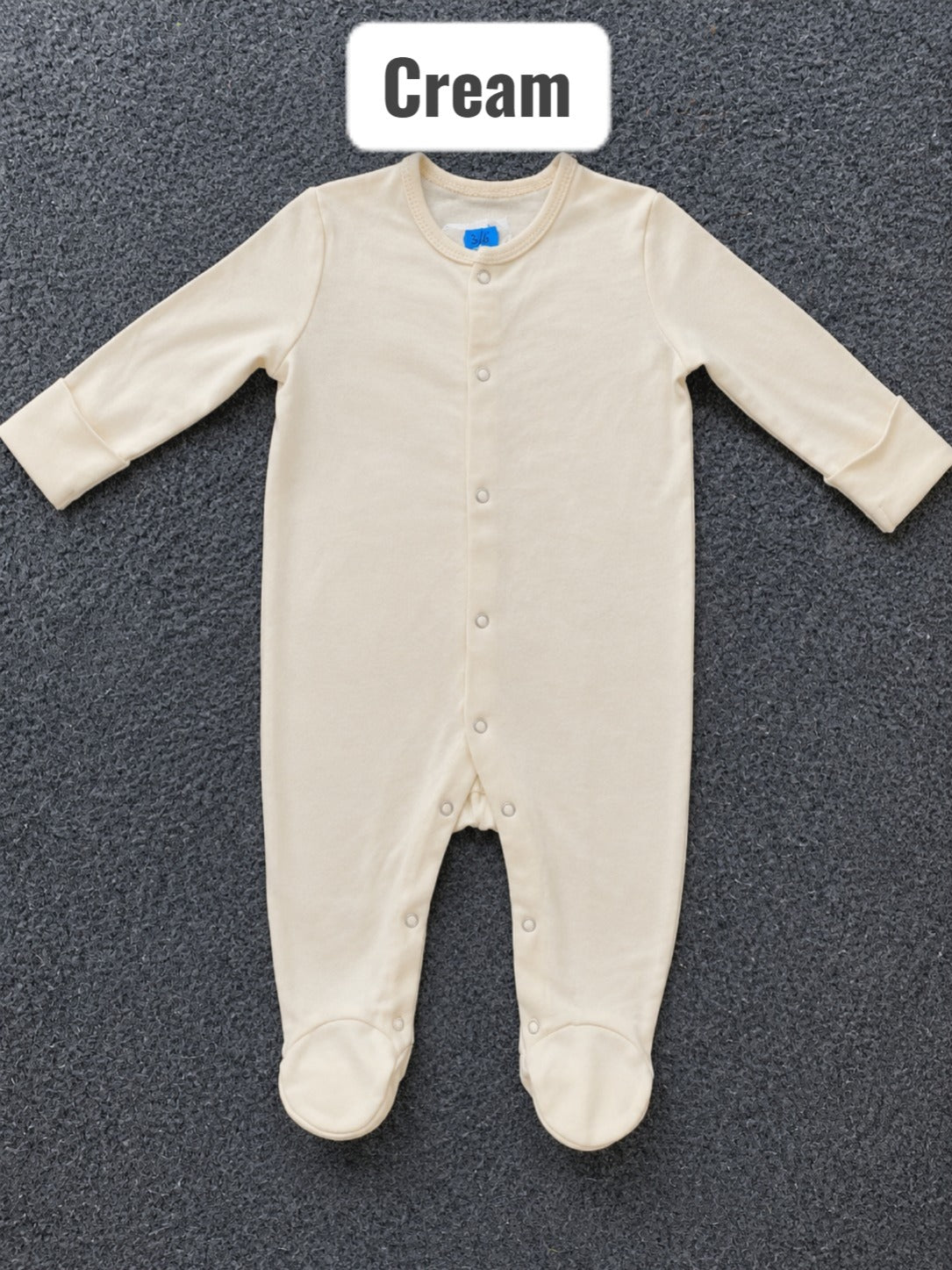 Footed Rompers-9-12 Months